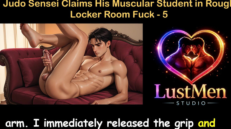 LustMen: Poveste de sex audio homosexual - Judo Sensei își revendică eleva musculară în...