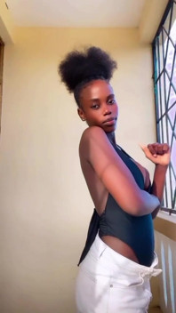 Sexy Natural Kenyan Ebony Babe Short Clip Just for You #03