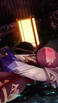 Genshin Impact - monstruo de primavera caliente follando ganyu - animaciones hentai en 3d