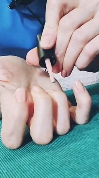 我画了我的指甲。Asmr