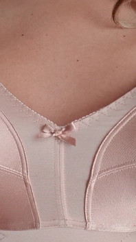 Nude Nylon Vintage Body Bra