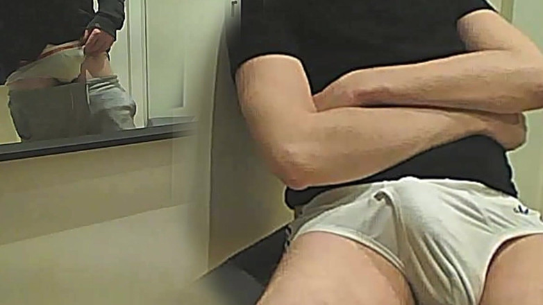 AmateurBoysPissing: Amateur Boy Pees a Few Drops on His Flatmate's White...