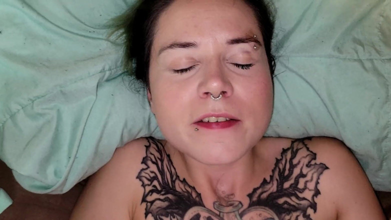 Innocenttemptation: Sucking Dick While Fucking Huge Cock. Cutie Gets It in...
