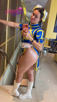 Cosplay Chun-li! Keep an Eye on My Page for Updates…