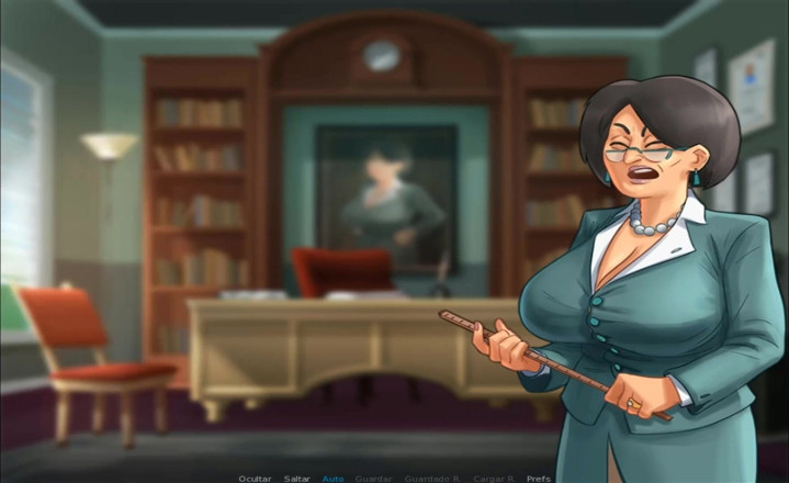 Cartoon Universal: Summertime saga part 2 - Hard in class (Espanol sub)