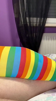 Manželka v sexy ponožkách a pěkné honění