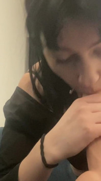 Deep POV Dildo Blowjob