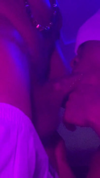 Sloppy Toppy Amature Ebony Teen Giving Best Dfsl Suction Lips Close up