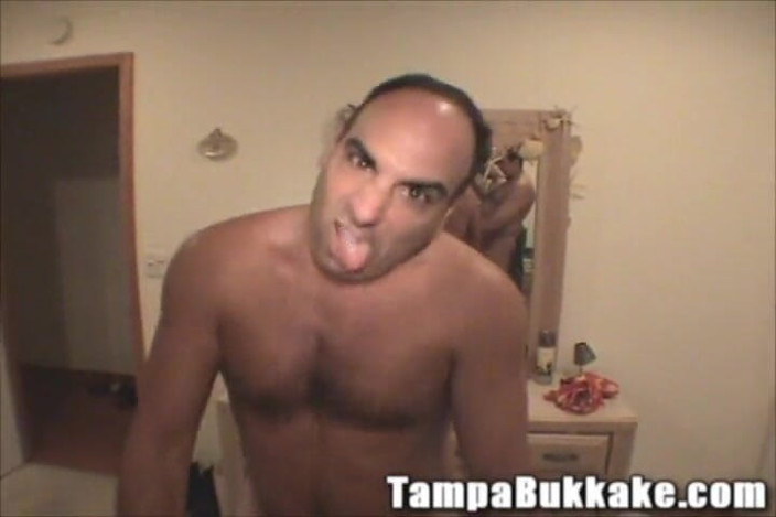 Tampa Bukkake: Anal Blondie Big Tit Bukkake Gangbang Bedroom Big Natural Breasts...