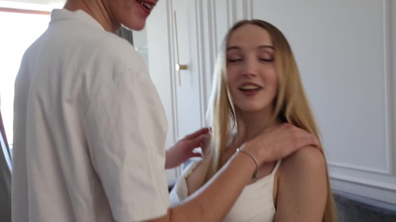 Oliver Strelly: Stepson Fucks a Cute Slut and His Stepdad Saw It