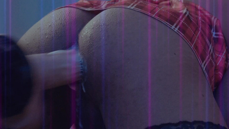 dessousissy: Mesin Seks Dildo Besar Dan Kawalan Jauh Latina Sissy Femboy