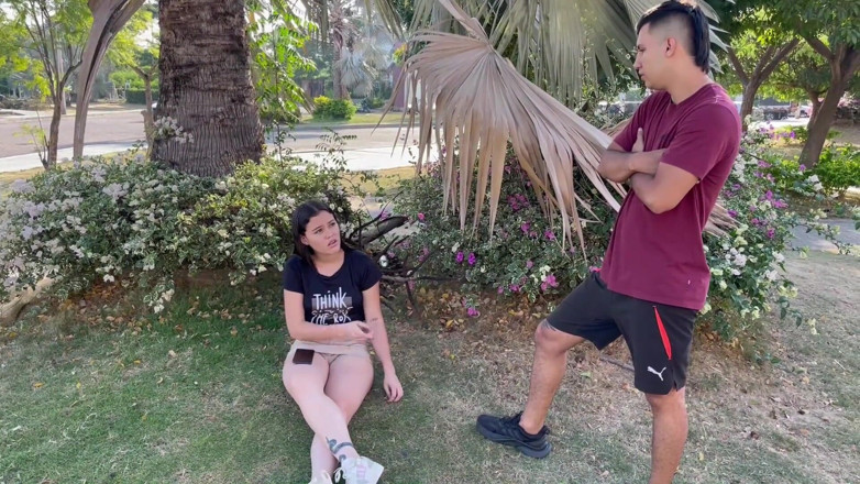 kathalina bronw: I Comfort My Little Neighbor with a Hard Ass Fuck...