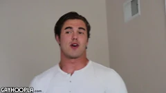 Richard sutherland: Jock mit großen muskeln wichst seinen schwanz