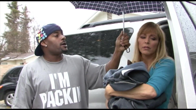Blacks on Whites: WOW! It looks like this MILF really loves black meat!