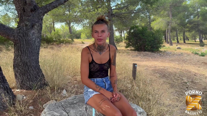 Porno Baguette: Mel and Lyia, Pretty Girls, Get Fucked in a Threesome