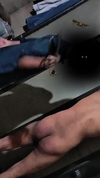 Rude Boy Is Spanking a Man