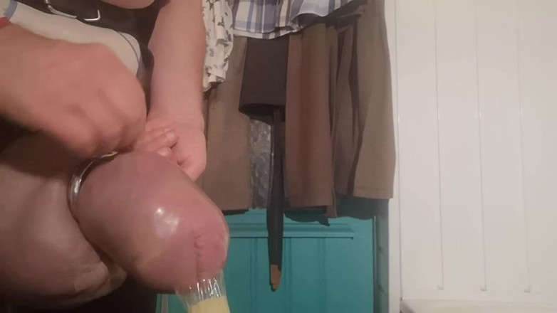Monster_Meat_: Playing with my Big cumload
