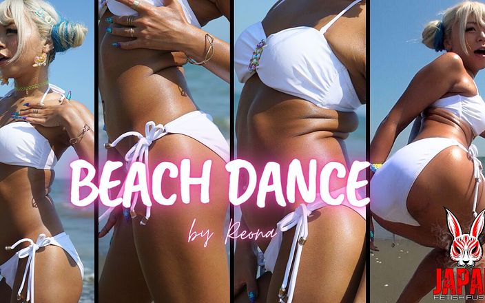 Japan Fetish Fusion: Соблазнительный танец на пляже Гала в бикини: Reona Maruyama