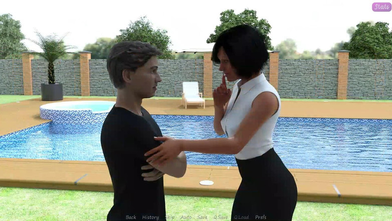 Adultgameplayvideos studio: Manželka mého nevlastního bratra # 10 Diana mě pozvala, abych s ní...