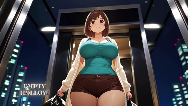 The Last of FAP: Дружина в пастці в ліфті - ХХХ фентезі з сусідом [ai/animation]