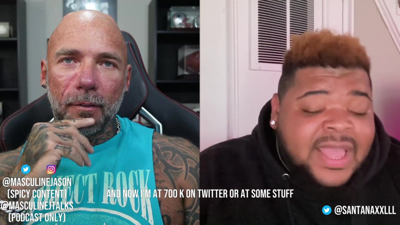Raw and Uncensored with Masculine Jason: Porn Star Confessions - Santana Xxl (episódio 131)