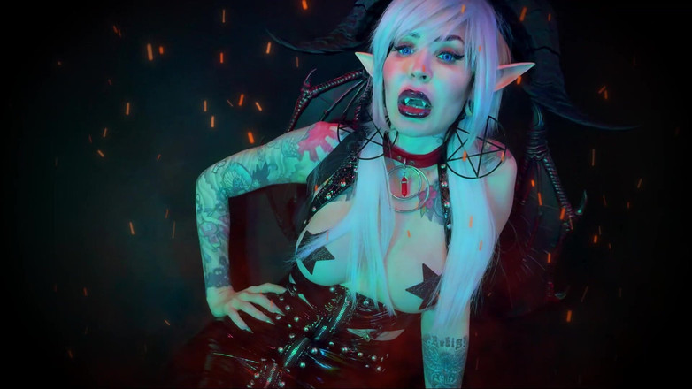 Baal Eldritch: Latihan tandas neraka dengan Demoness Baal - Chastity, Edisi Kaviar