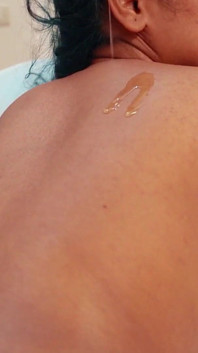 A Sexy Lady Seduces Her Boy to Give Her a Sexual Massage and Make Her Satisfied