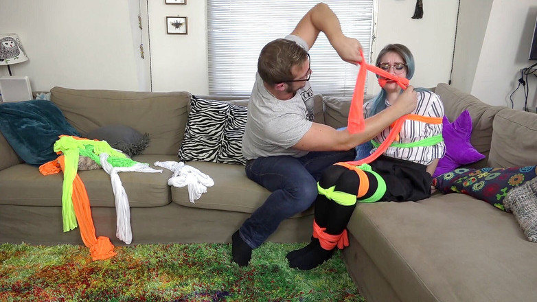 Restricting Ropes: Luna grey - rekaman seks bondage dosen kampus