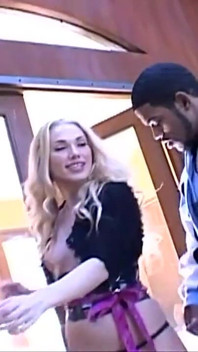 In the Ass Without Mercy by a Mega Black Cock