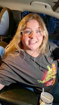 I Stripped Outside in My Car Showing My Huge Tits Rubbing Myself on My First Time Ever Movie