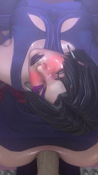 [rivalen staunen] Psylocke Anal 3D-Animation