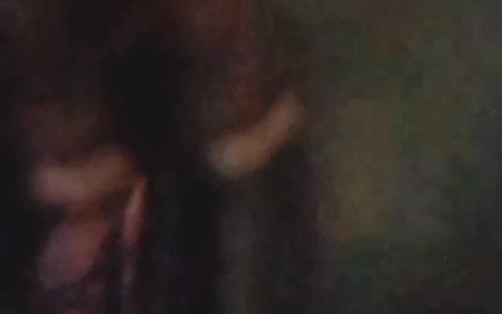 Me and my new slut: Black Old Stepmom Enjoy Masturbating on Video Call