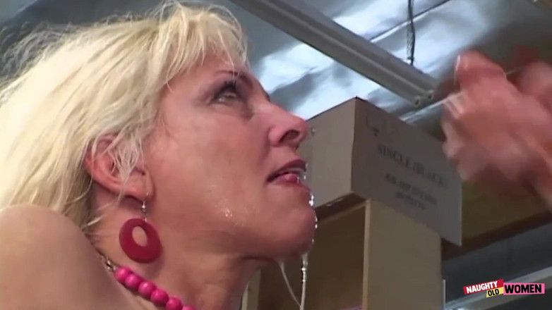 Naughty old women: The Warehouse Gets Steamy Once the Big Titted MILF Starts...