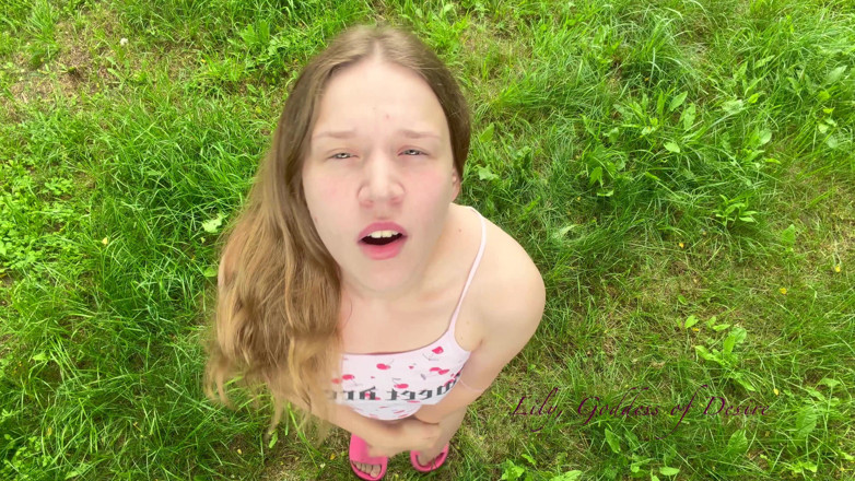 Lily, Goddess of Desire: POV: stiefvader geeft me een lul om hem goed te...