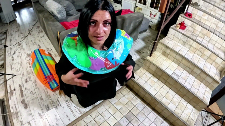 MilfyCalla: Dominant Witch Inflatable Fetish. Deepthroat, Doggy Creampie, Popping and Intense...