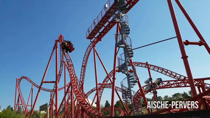 Aische Pervers: Tàu lượn siêu tốc đầu tiên, sau đó đút sâu vào họng địa ngục