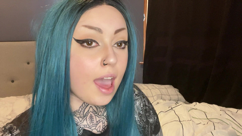 Miss Valentina: Pene pequeño en instrucciones de paja para castidad