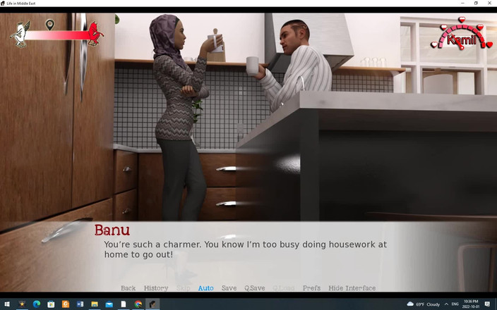 EroticKrisso: Cuộc sống ở người vợ Hồi giáo hứng tình Trung Đông