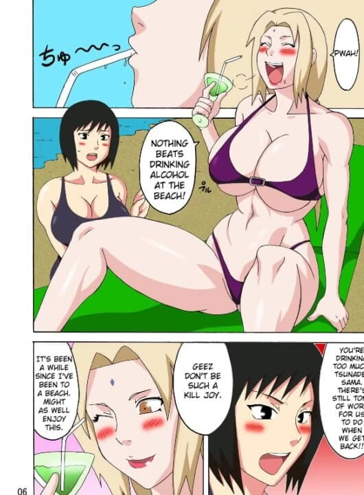 Miss Kitty 2K: Pantai Obscene Tsunade oleh Misskitty2k
