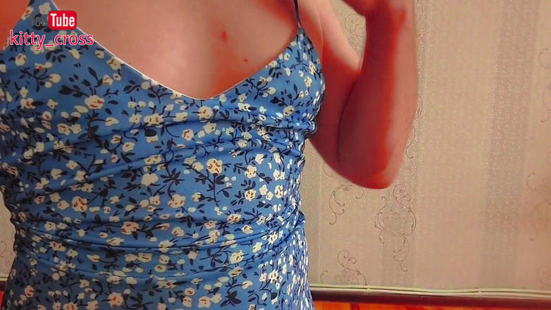 Kitty_Cross: Bubble Butt. Het Shemale Modell Crossdresser Sissy hemlagad amatör dansare...