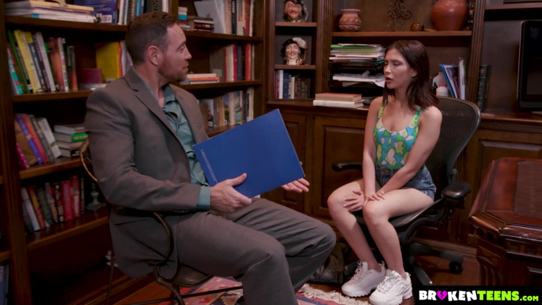 Broken teens: Broken Teens. Salesman Scores Big Fucking His Client's Stepdaughter