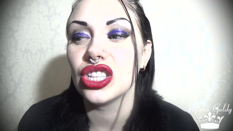 Goddess Misha Goldy: I like cocks! Not weenies!