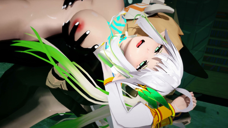 NSFWOtaku: Genshin Impact - Dendro Archon Rukkhadevata X Hilichurl Sex - 3D Hentai Animations