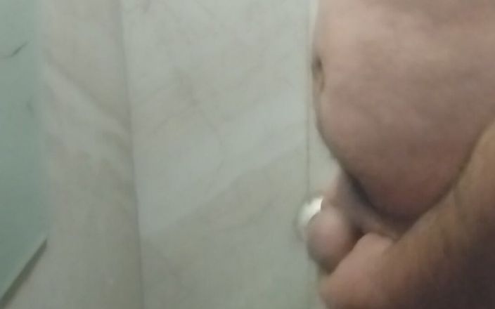 Masculer Turk Man: Masculine Turkish Bear Cums in the Office Bathroom