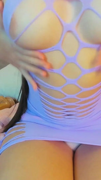 Latina with Big Natural Tits Wants to Be Fucked in Her New Lingerie