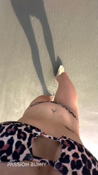 Sexy Bikini Chill on the Tropical Beach