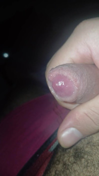 Mi polla masturbándose