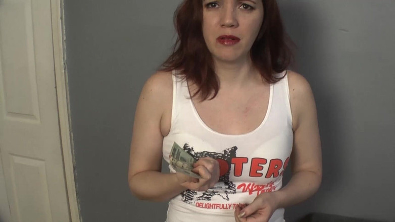 Evangelines Fetish: Hooters entrega masturbação