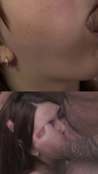 Sh Blowjob, Super Close-up, Cum in Mouth