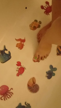 Stepping on My Fishies